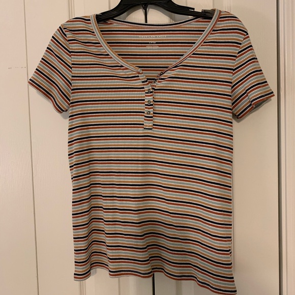 American Eagle striped top - Picture 1 of 1